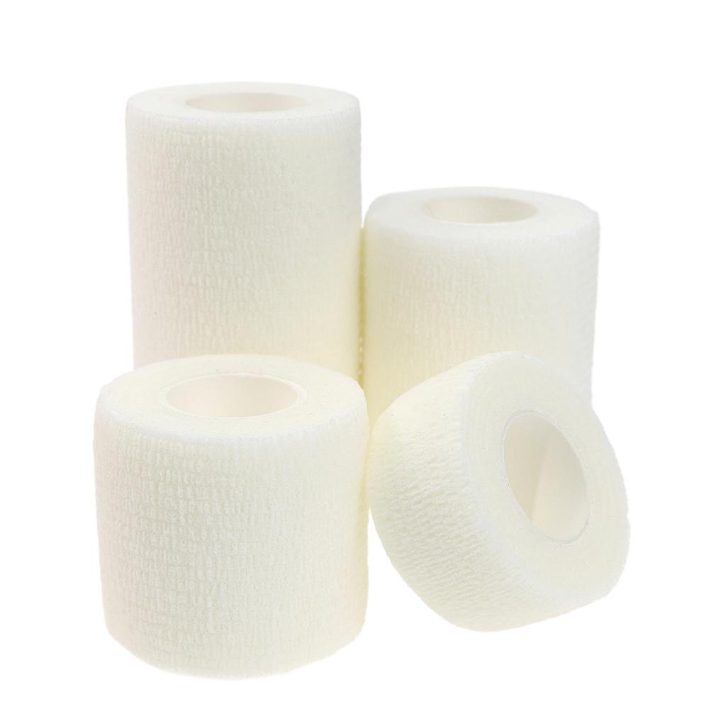 24 Pieces Elastic Bandage Tapes Athletic Tape Elastoplast Sports Recovery Strapping Gym Waterproof Muscle Relief Finger Ankle