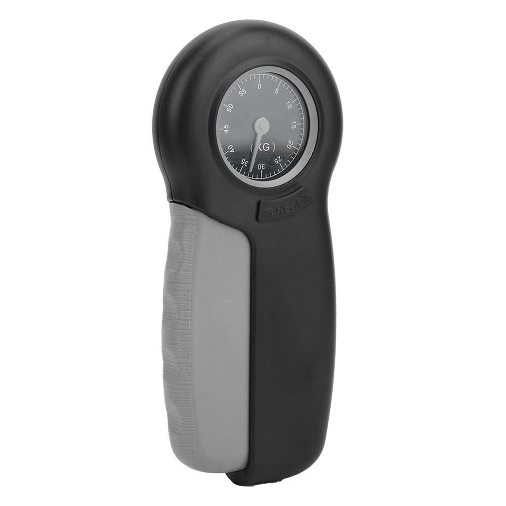 ABS Huge Screen Display Mechanical Wrist Strengthener Grip Force Gauge Hand Strength Measurement MeterBlack Gray