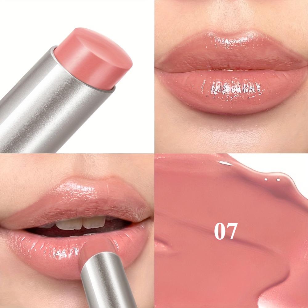 Berry Shine Lipstick Hydrating Long-Lasting Lip Gloss with Non-Sticky Finish Creamy Texture for Plump Lustrous Lips