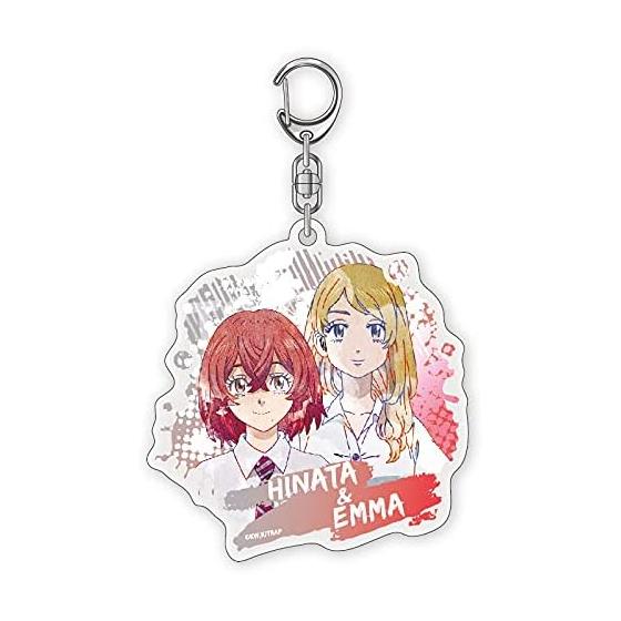 AiUp TV Anime Tokyo Revengers Acrylic Keychain (Hinata & Emma)