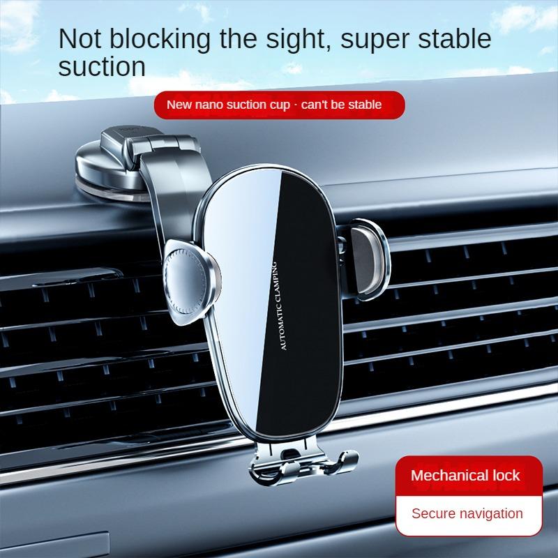 2024 mechanische Halterung D6 Neue Spann Handy Halterung Auto Air Outlet Navigation Halterung Auto Liefert
