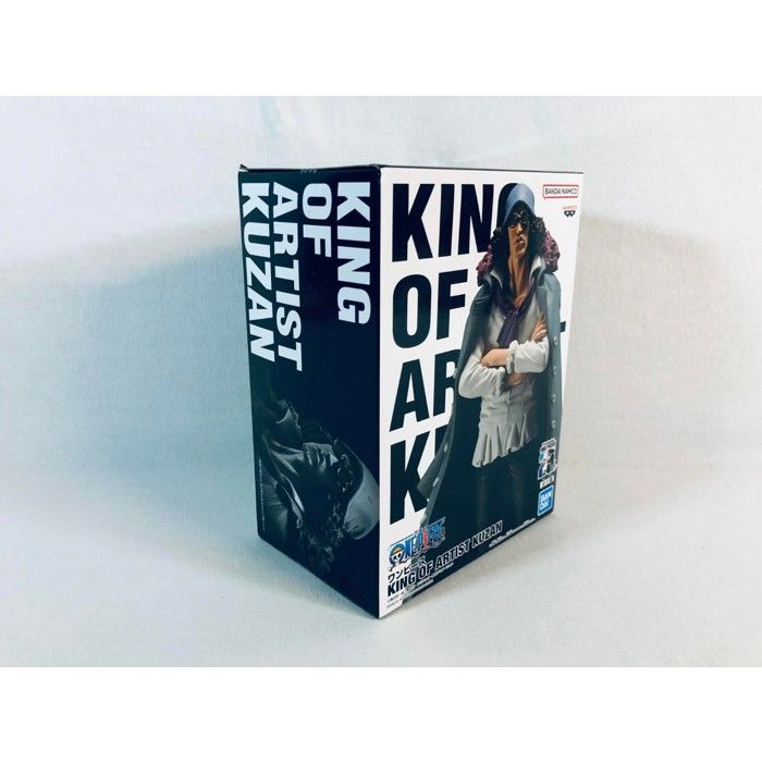 Figurine - BANDAI - King of Artist Kuzan - One Piece - Gris - Détail &amp; pose charismatique