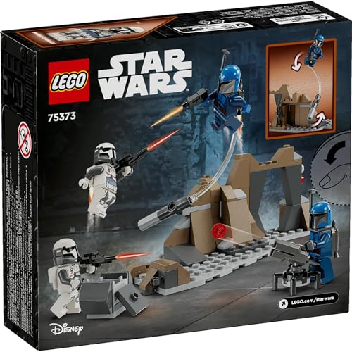LEGO Star Wars Mandalore's Raid Battle Pack Leksaksblock Pedagogiskt Flickor 6 7 8 9 Rymd 75373