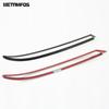 Rear Fog Light Lamp Cover Trim For Kia K5 Optima DL3 - 2024 Carbon Fiber Foglamp Protector Bezel Accessories Car Styling
