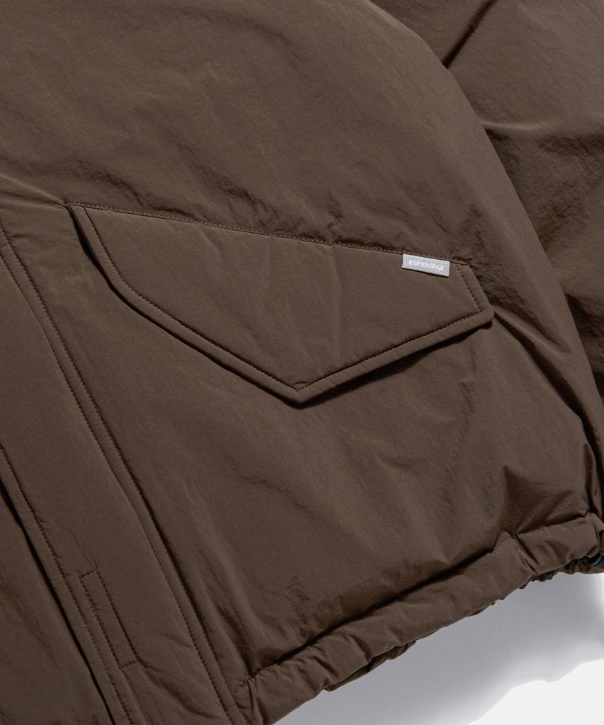 Espionage M65 Down Blouson Parka Dark Brown