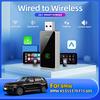Carplay Wireless Adapter Android Auto 2in 1 Smart Dongle 2025 5G WIFI For Iphone Android Phone For BMW X5 E53 E70 F15 G05
