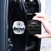 4Pcs Car Door Lock Protective Cover Sticker Auto Accessories For KIA Pegas Sportage Sorento Optima Borrego Cerato K5 K3 EV5 EV6