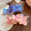 Butterfly Hair Clip Flower And Butterfly Hair Barrette Hawaiian Floral