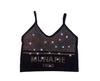 European & American Rhinestone Camisole: Seamless Spring/Autumn U-Back Vest.