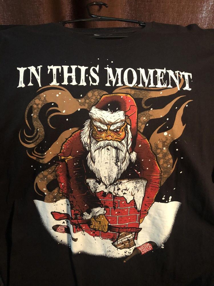 Christmas In This Moment Band Tour black Unisex S-234XL Shirt  D1082 Unisex T-Shirt XXXXL