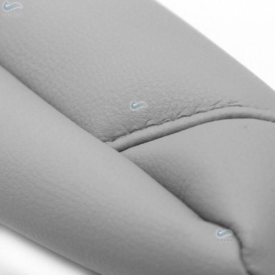 A pair Middle Seat Gray Leather Armrest Handle Cover For Toyota Sienna 11-18