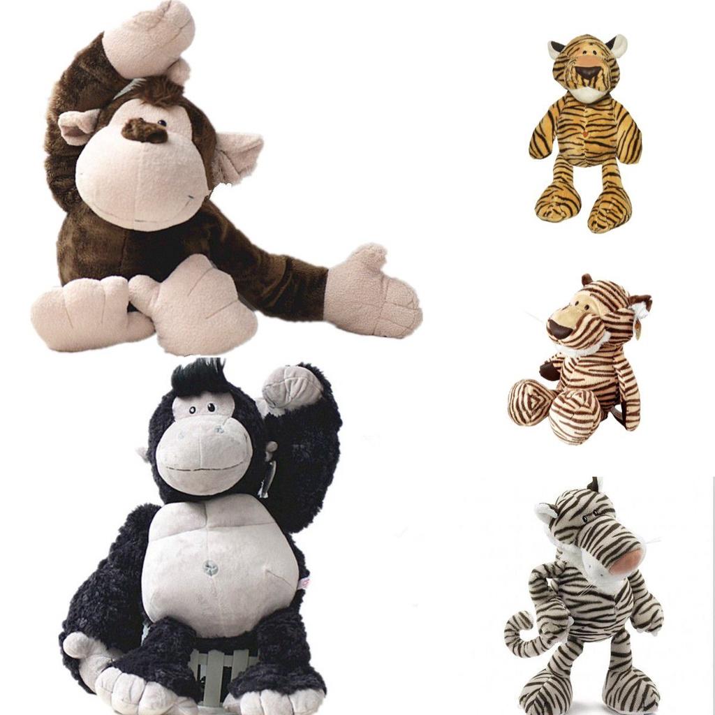 Halloween Leone Elefante Giraffa Tigre Peluche Animali della Giungla Per il Gioco dei Bambini