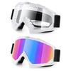 2 Pack Cycling Goggles - Windproof Dirt Bike Glasses For Men/women Motorcycle Ski Eyewear