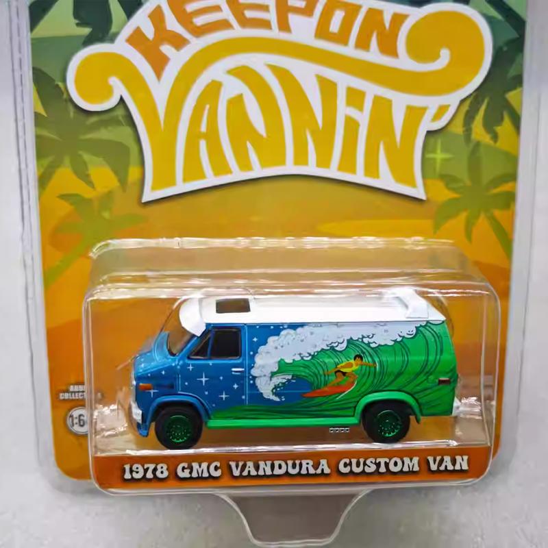 Greenlight Diecast Alloy 1:64 1978/1983 GMC Vandura Version Adult Classic Collection Display Gift Souvenir Boy Toy Spot