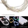2M/6.6FT 20LEDs Starry Copper Wire String Battery Operated Powered Extra Flexible Bendable Light Strip for Holiday Festival Decorations