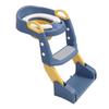 3 In 1 Potty Training Seat with Step Stool Ladder Non Slip Pads PVC Comfortable Toddler Potty