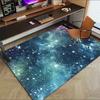 Space Stars Crystal Velvet Office Chair Mat Area Rug - Non-Slip, Floor Mat, Office Desk Chair Rugs,Christmas Gift-1106110
