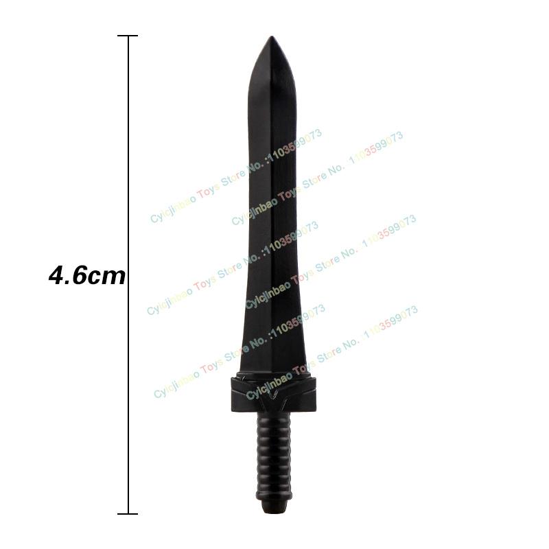 Medieval Military Cavalry Figures Building Blocks Accessories Sword Shield Knight Weapons Toys for Kids PJT049