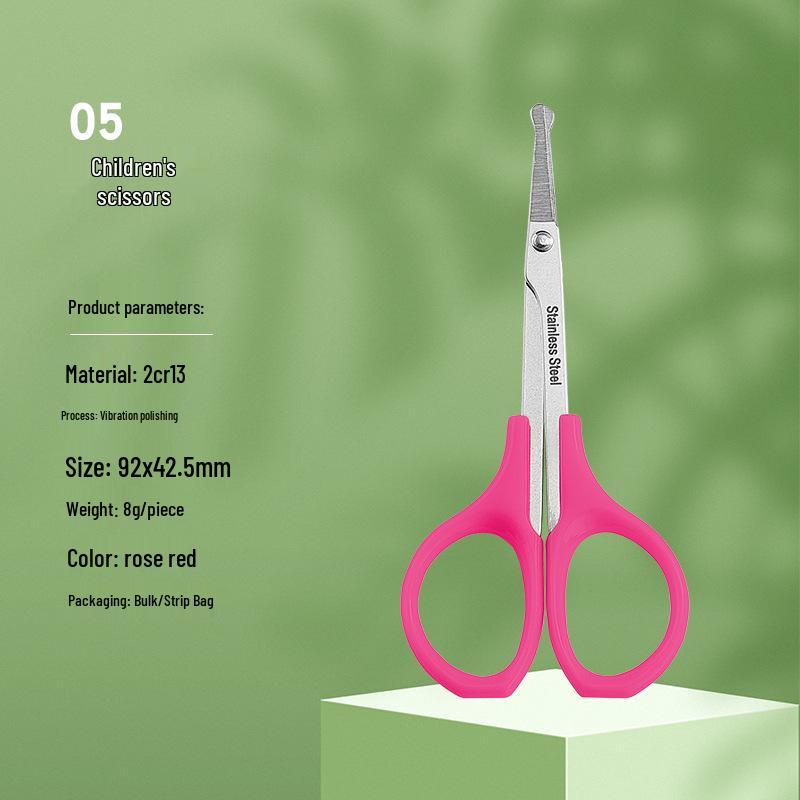 Popular Baby Nail Clipper Set: Safe, Anti-Pinch Clipper & Scissors for Newborns