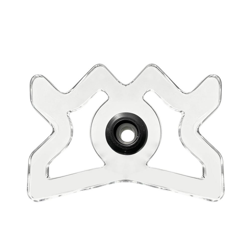 Material Duro Apoio de Bilhar Transparente Suporte para Taco de Sinuca Rack de Bilhar Acessório de Bilhar