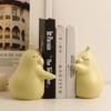2pcs Cute Hug Pear Book Stand Creative Miniatures Figurine Pear Decorative Bookends  Birthday