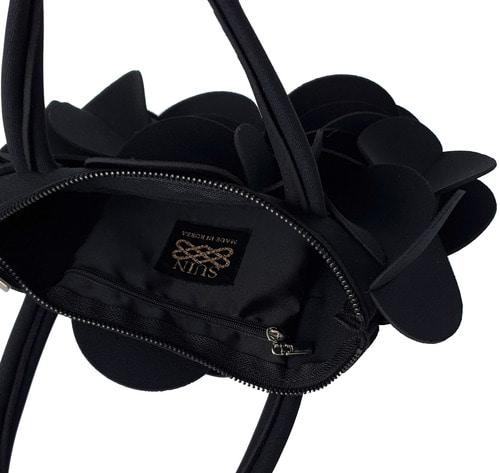 Suin Flower Tote Bag_Black