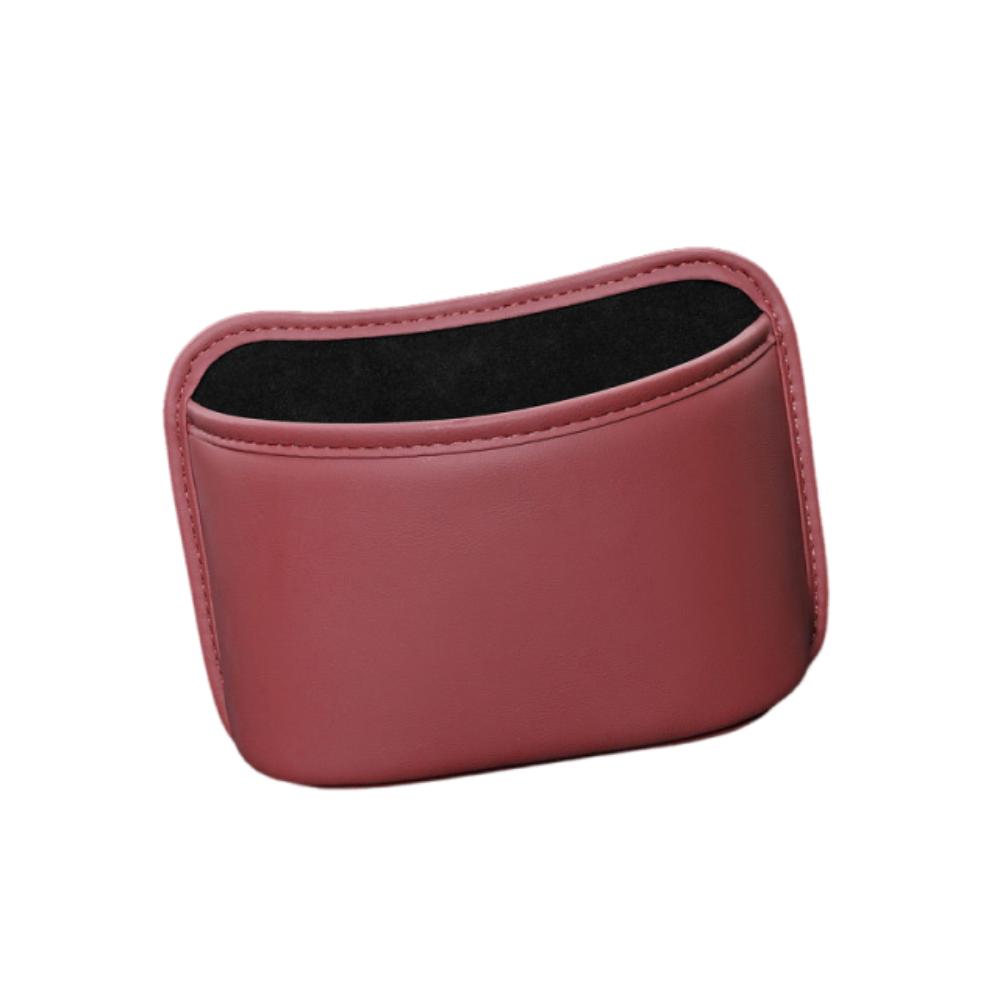 Leather Car Door Storage Box Waterproof Car Trash Can Convenient Car Cup Holder Sundries
