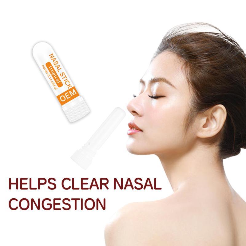 4Pcs Nasal Stick Long Lasting Effect Refreshing Stick
