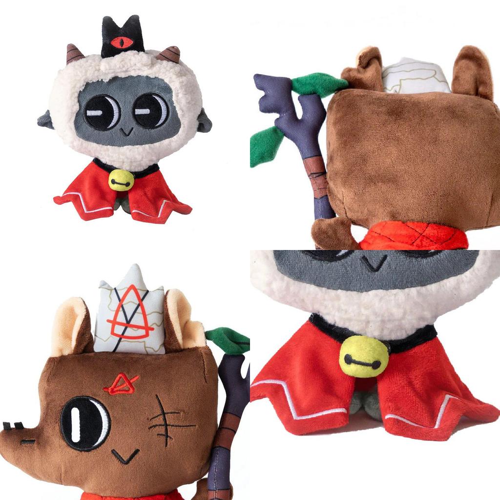 Adorable Cult Of The Lamb Plush Toy Soft Animal Figurine Perfect For Collectors