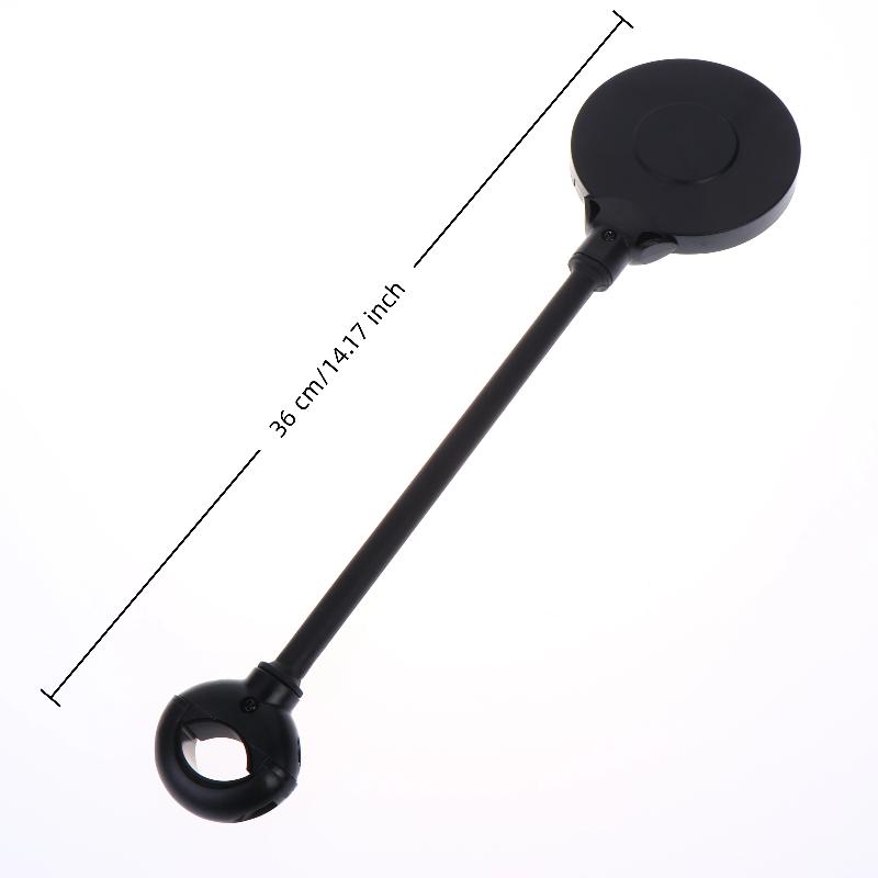 1/2Pcs Rearview Handlebar Mirrors Rotatable For Mountain Road Bike Motorcycle Bendable Hose Adjustable Rearview Mirror