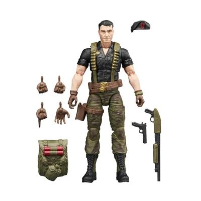 G.I. Joe Classified Series Retro Card Back Flint, Collectible 6-Inch Action Figure with 9 Accessories