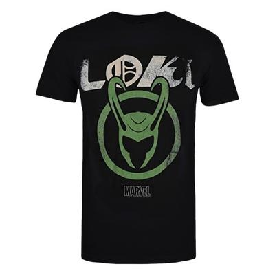 Loki Mens Emblem Cotton T-Shirt