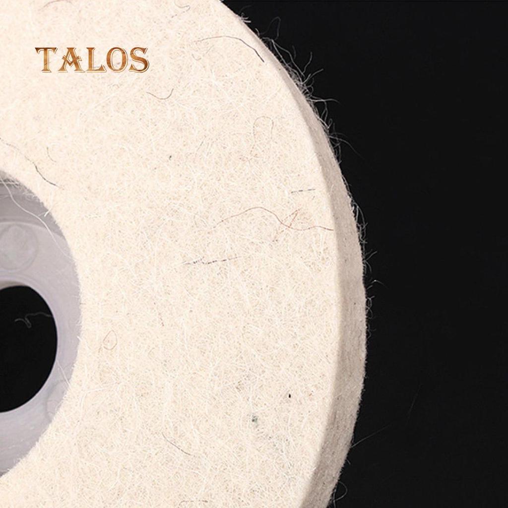 1Pc 100mm 4 Inch Wool Buffing Angle Grinder Wheel Felt Polishing Disc Pad Tool Office Decoration