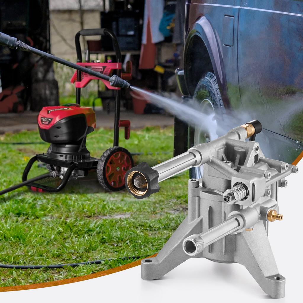 VEVOR Pressure Washer Pump, 22mm(7/8") Shaft Vertical, 214 Bar(3100 PSI), 9.5 L/min(2.5GPM), Replacement Power Washer Pumps Kit with 5 Nozzles