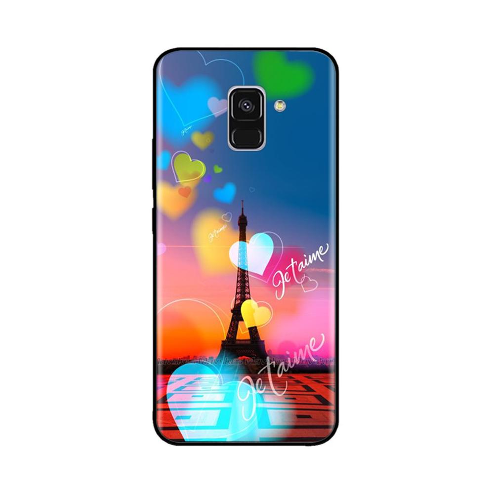 Case For Samsung Galaxy A8 2018 A530 A530F Case A8s Soft Silicone Phone Back Cover For Samsung A8 Plus 2018 A730 A730F Case Bag