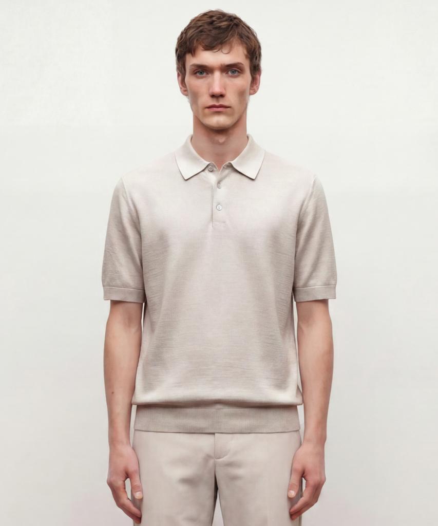 Jilseutyueoteunyuyogmaen Cotton Lean Collar Knit - Light Gray (Jnsw6B401G1)