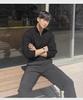 2023 Men's Trendy High Collar Zipper Pullover Sweater - Korean Style Winter Loose Fit