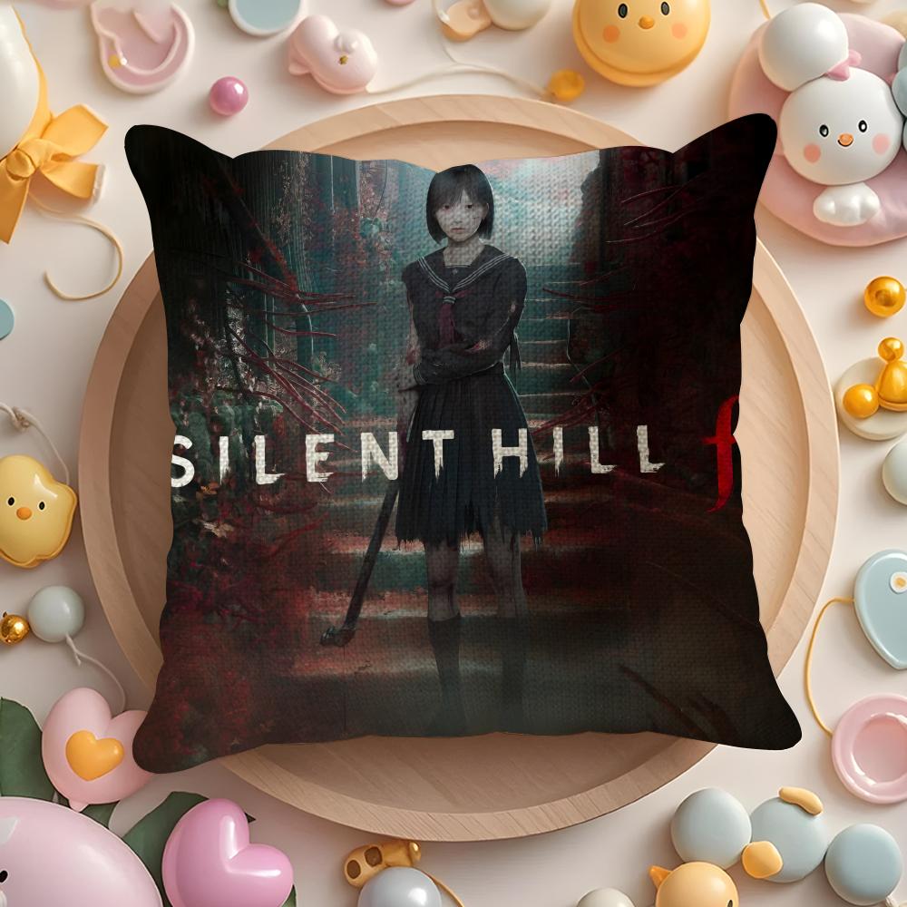 Honor Art S-Silent Hill F Beautiful Pillow Case Pattern Printed Pillowcase for Living Room Sofa Cushion Cover & Bedroom Decor