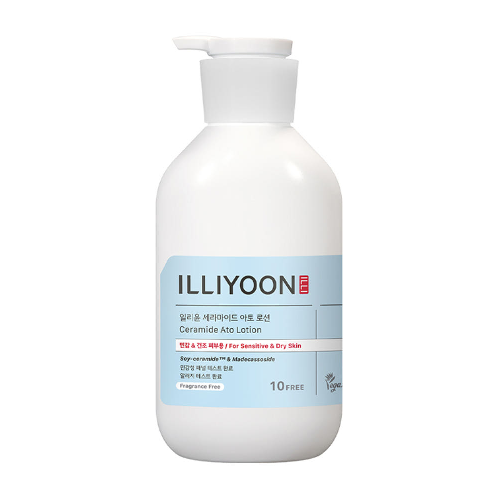 

[ILLIYOON] Ceramide Ato Lotion - [KOREAN SKINCARE] Fragrance-Free Deep Moisturizer for Face & Body , Baby use 508ml