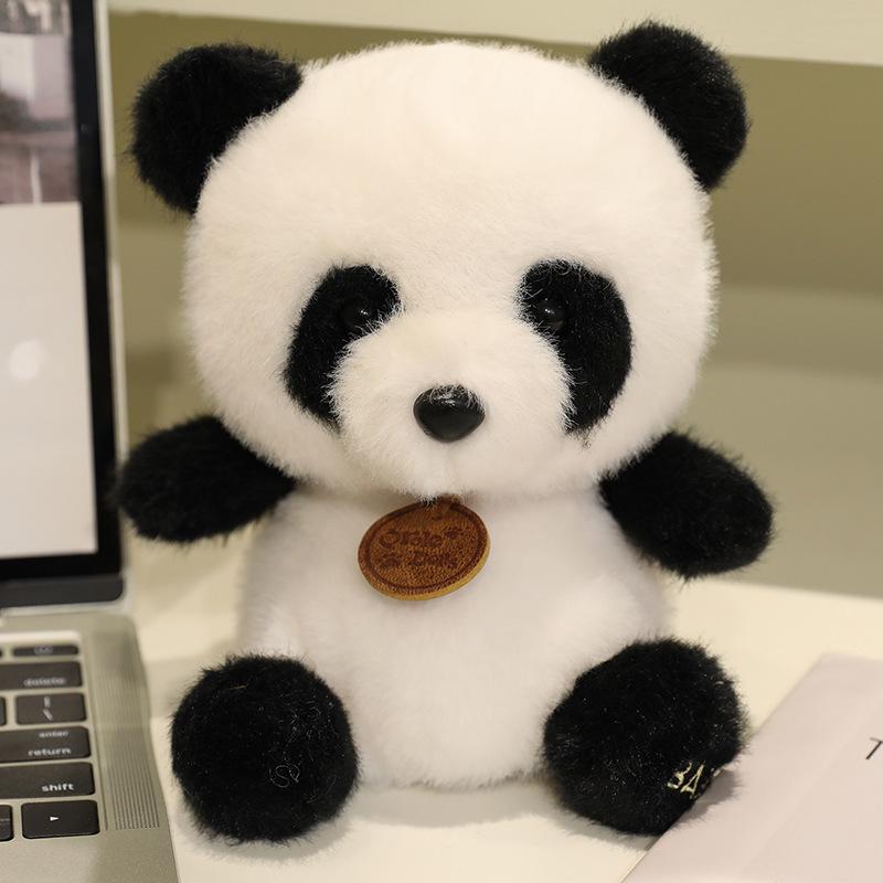 Xiang Dundun Happy Land Raccoon Plush Doll - Cute Trendy Desktop Companion