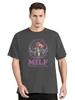 Summer Vintage Mens Tshirt Streetshirt MILF Mushrooms IdLike To Forage Funny Mushrooms Tshirt For Men Cotton Clothing