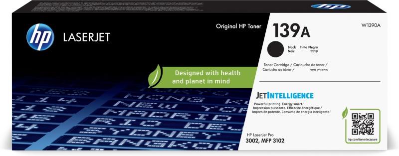 HP 139A (W1390A) Toner Cartridge, Black