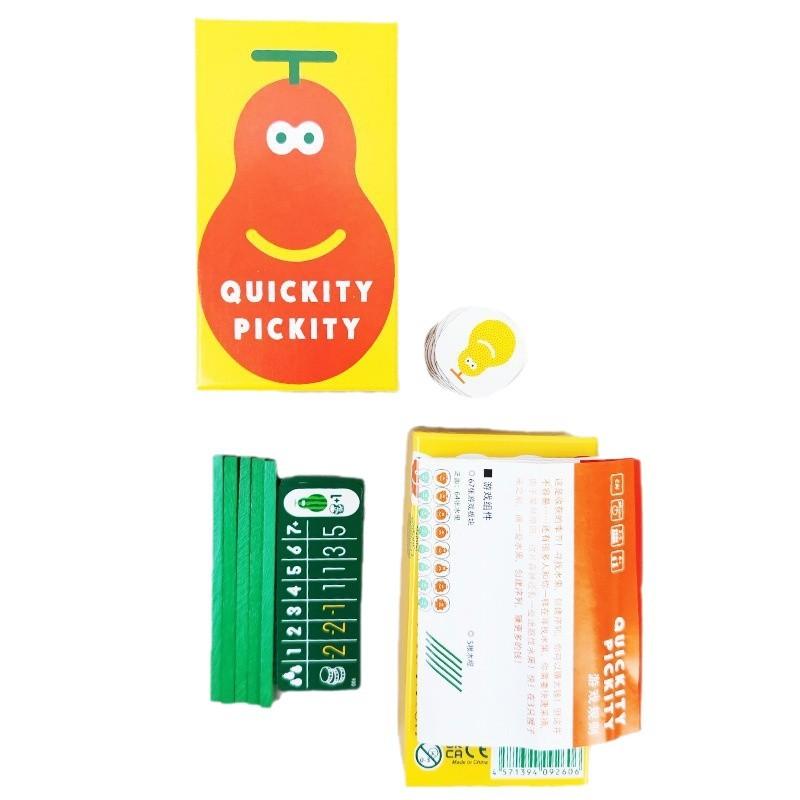 Strategy Board Game Nine Tiles Extreme/Quickity Pickity Card Family Deck Games