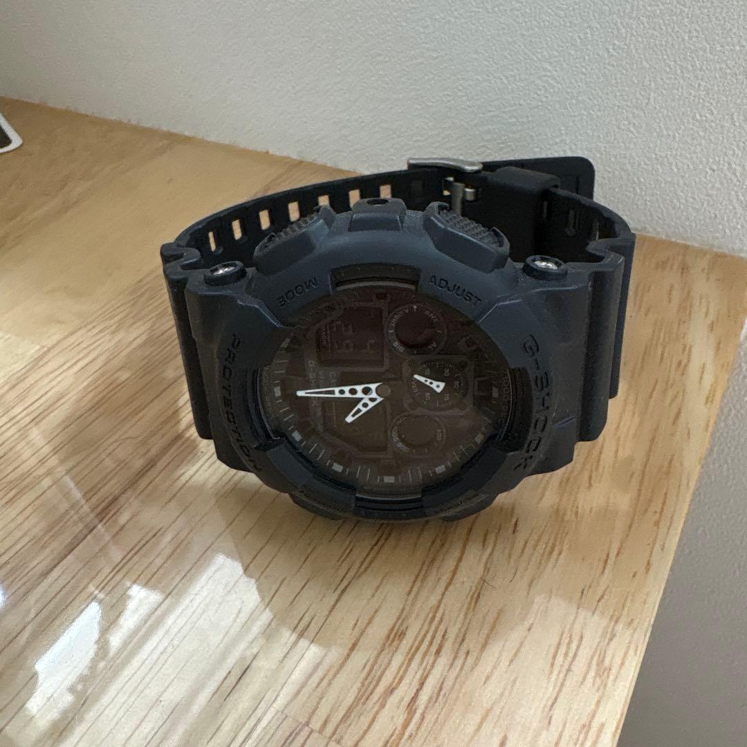 Used CASIO G-SHOCK Black Digital Analog Watch