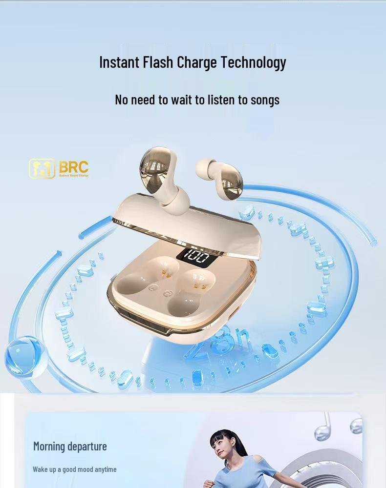 APP Version Y8 Wireless Sleep Earbuds H8: In-ear Bluetooth for Running & Side Sleeping, Ultra-long Battery Life 2025.