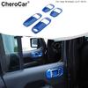 Interior Door Handle Bowl Trim Cover Accessories For Jeep Wrangler JLU JT 2018+