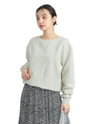 Cohen Twill Cocoon Boat Neck 76206420450 2150 Natural Medium Pullover, (21),