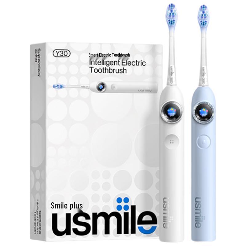 usmile Y30S AI Smart Sonic Electric Toothbrush Couple Pack