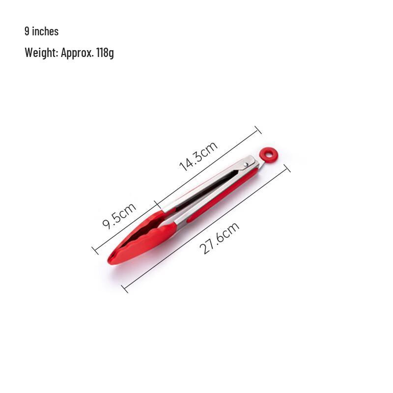 

SMVP Stainless Steel Silicone Tongs