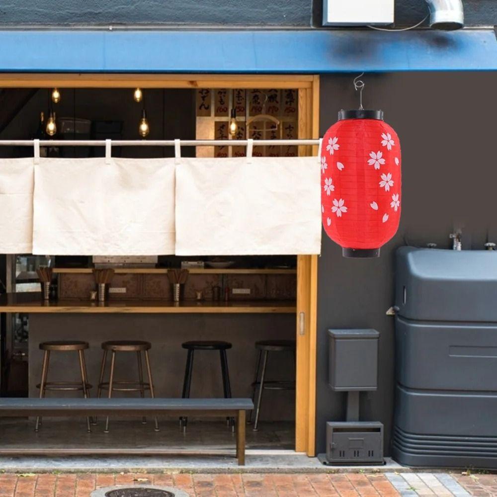 Waterproof Japanese Lantern Plum Blossom Bar Lanterns Bistro Lantern Restaurant Decor